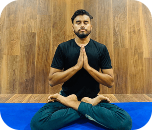 Outdoor yoga in nature