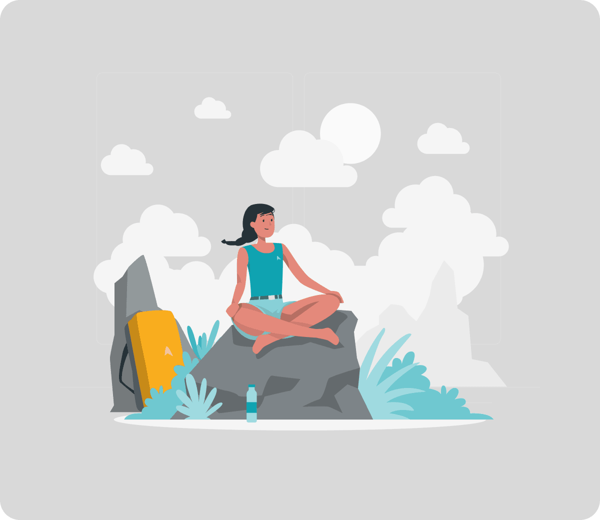 Adyanti Yoga login illustration